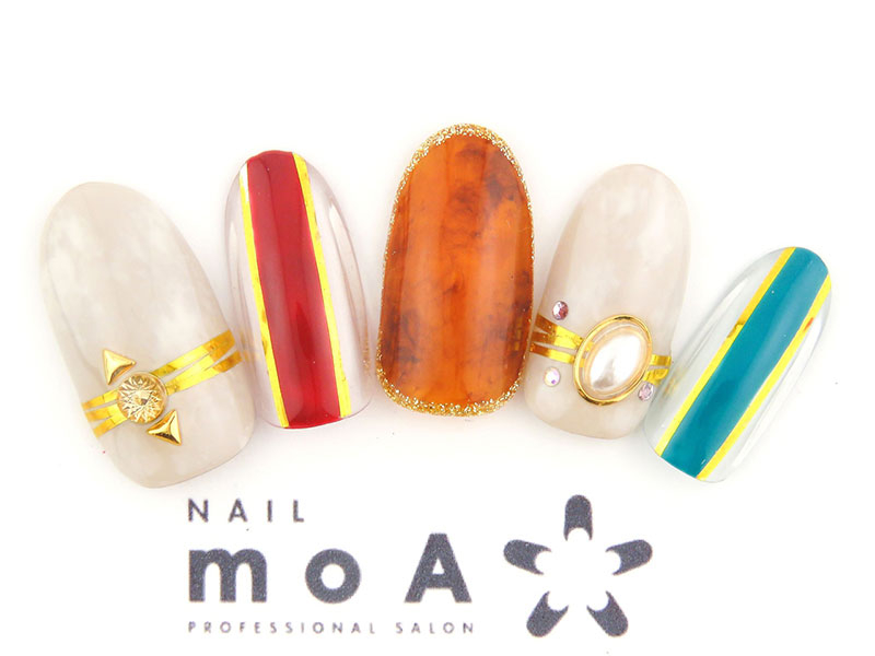 べっ甲ネイル 石川県金沢市のネイルサロン Nail Moa ネイルモア 片町店