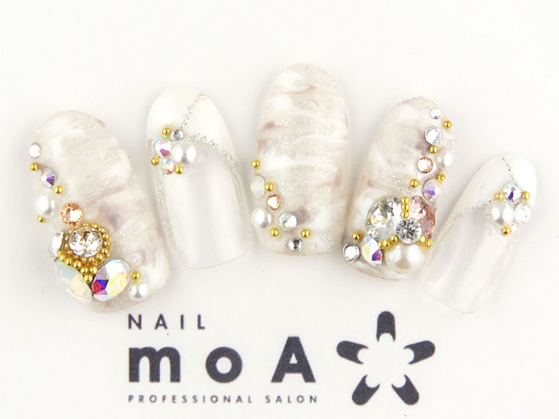 マーブルアート 石川県金沢市のネイルサロン Nail Moa ネイルモア 片町店